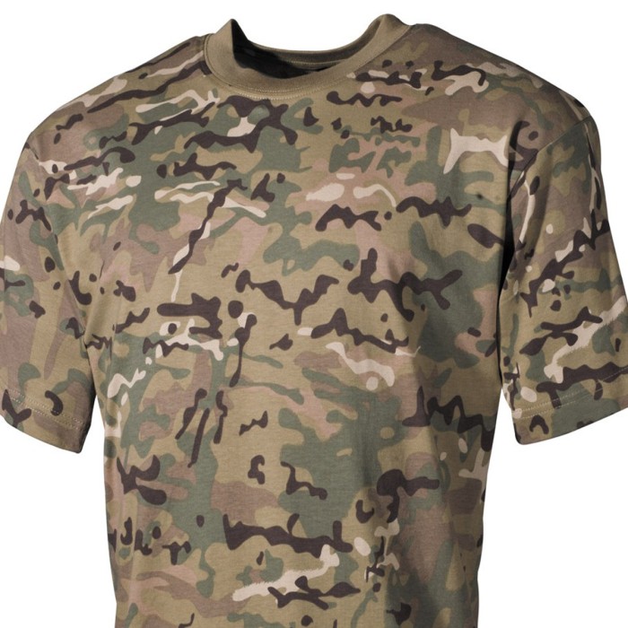 MFH children's T-shirt, "Basic", half sleeves, reinforced round neck